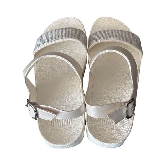 Fitflop Lulu Crystal Embellished Back Strap Sandals - Picture 2 of 8